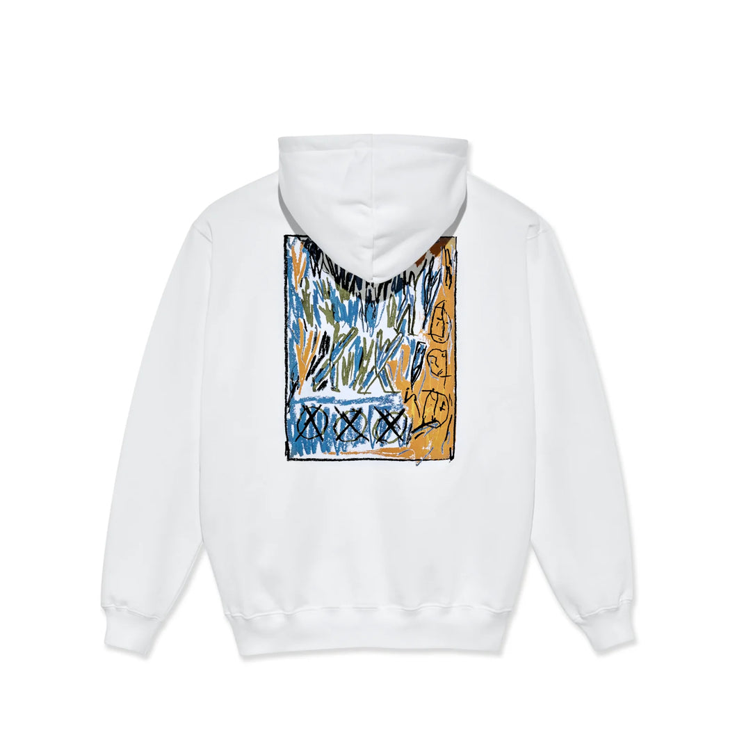 Polar Skate Co - Campfire Hoodie (White) | stebra skateshop sudadera con capucha stebra skateshop Lloret de Mar Girona barcelona 