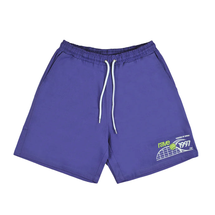 Rave Skateboards - RAVE X HORAH INC. short (Purple Blue) | stebra skateshop pantalón corto 