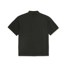 Cargar imagen en el visor de la galería, Polar Skate Co - Checkered Surf Polo Shirt (Dirty Black)