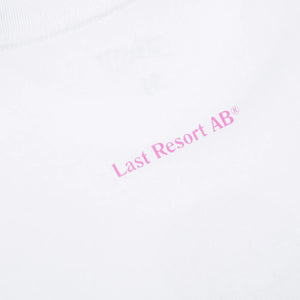 Last Resort AB - Skater Skating on Skateboard Tee (White)