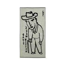 Cargar imagen en el visor de la galería, Polar Skate Co - Seen Better Days Bath Towel (Black/Cloud White)