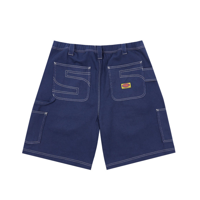 Bronze 56K - Karpenter Shorts (Navy) | stebra skateshop pantalón corto ancho stebra skateshop Lloret de Mar Girona barcelona 