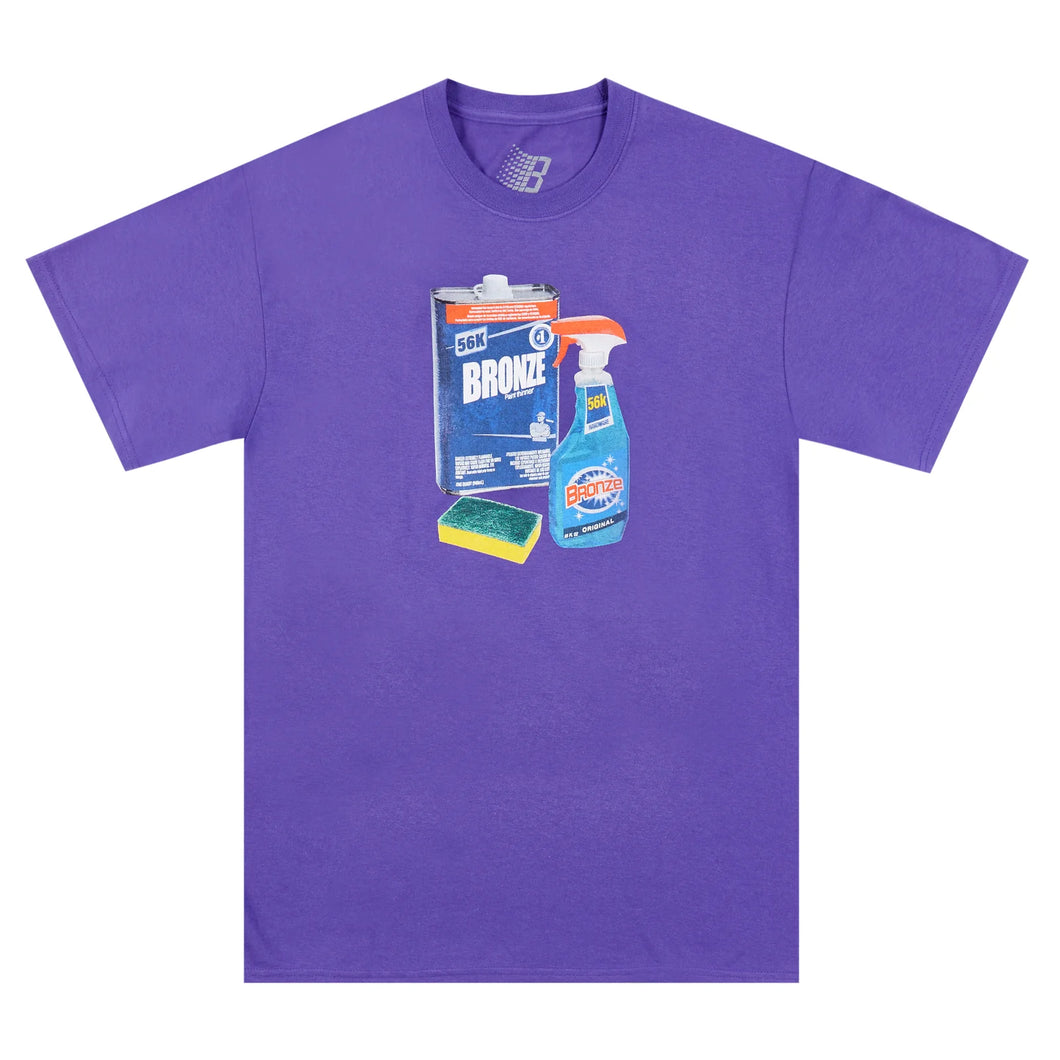 Bronze 56K - Paint Thinner Tee (Purple) | stebra skateshop camiseta estampada stebra skateshop Lloret de Mar Girona barcelona 