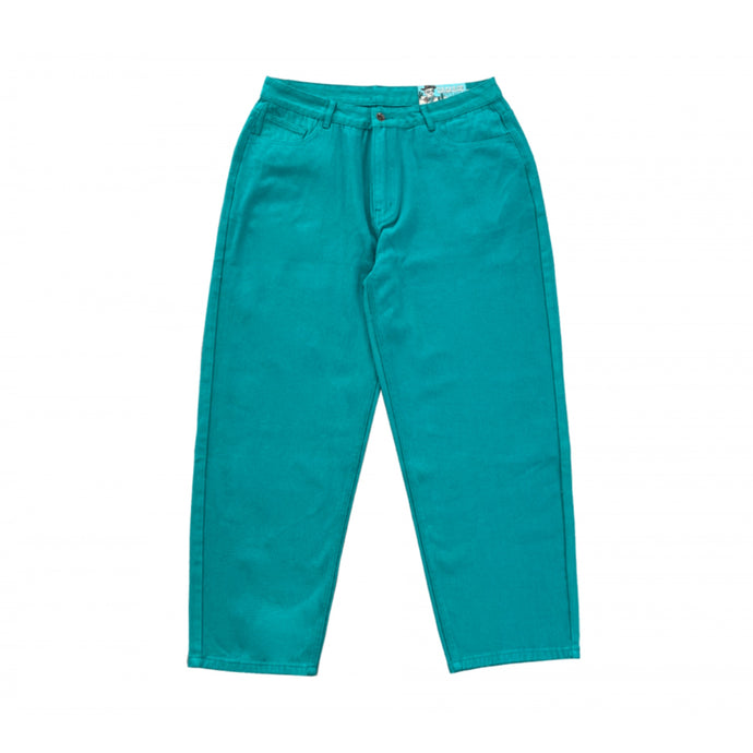 Damage - Orange Tag Jeans (Teal) | stebra skateshop pantalón vaquero ancho big boy pants stebra skateshop Lloret de Mar Girona barcelona 
