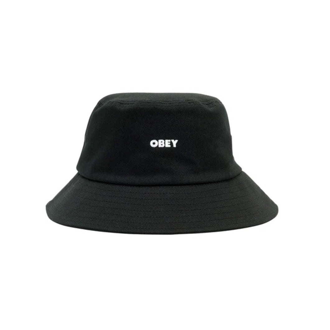 Obey - Bold Twill Bucket Hat (Black) | stebra skateshop gorro pescador stebra skateshop Lloret De Mar Girona barcelona 