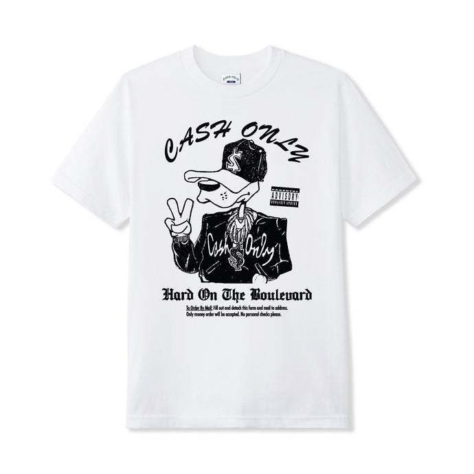 Cash Only - Boulevard Tee (White)