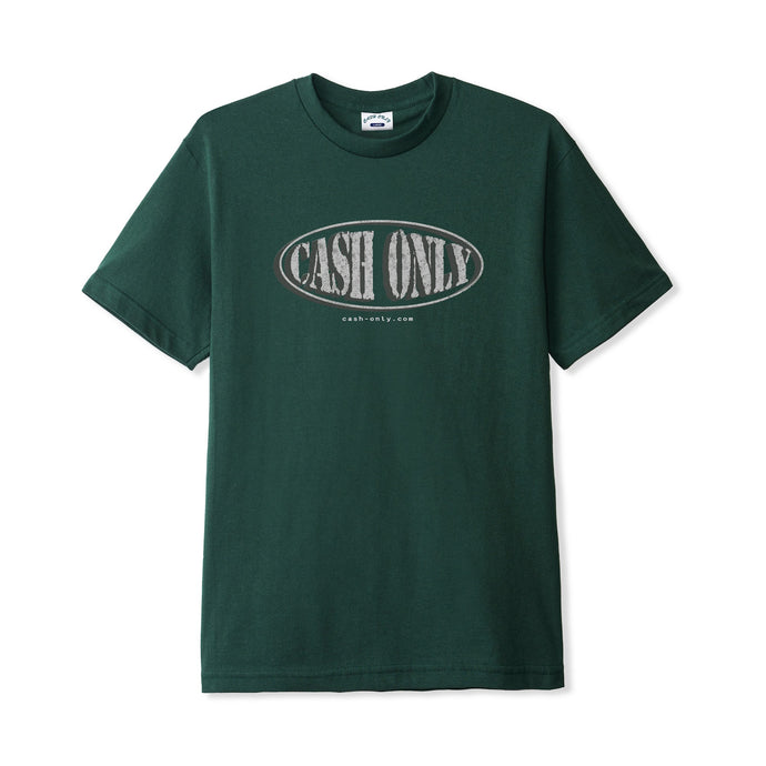 Cash Only - Solid Tee (Dark Forest)