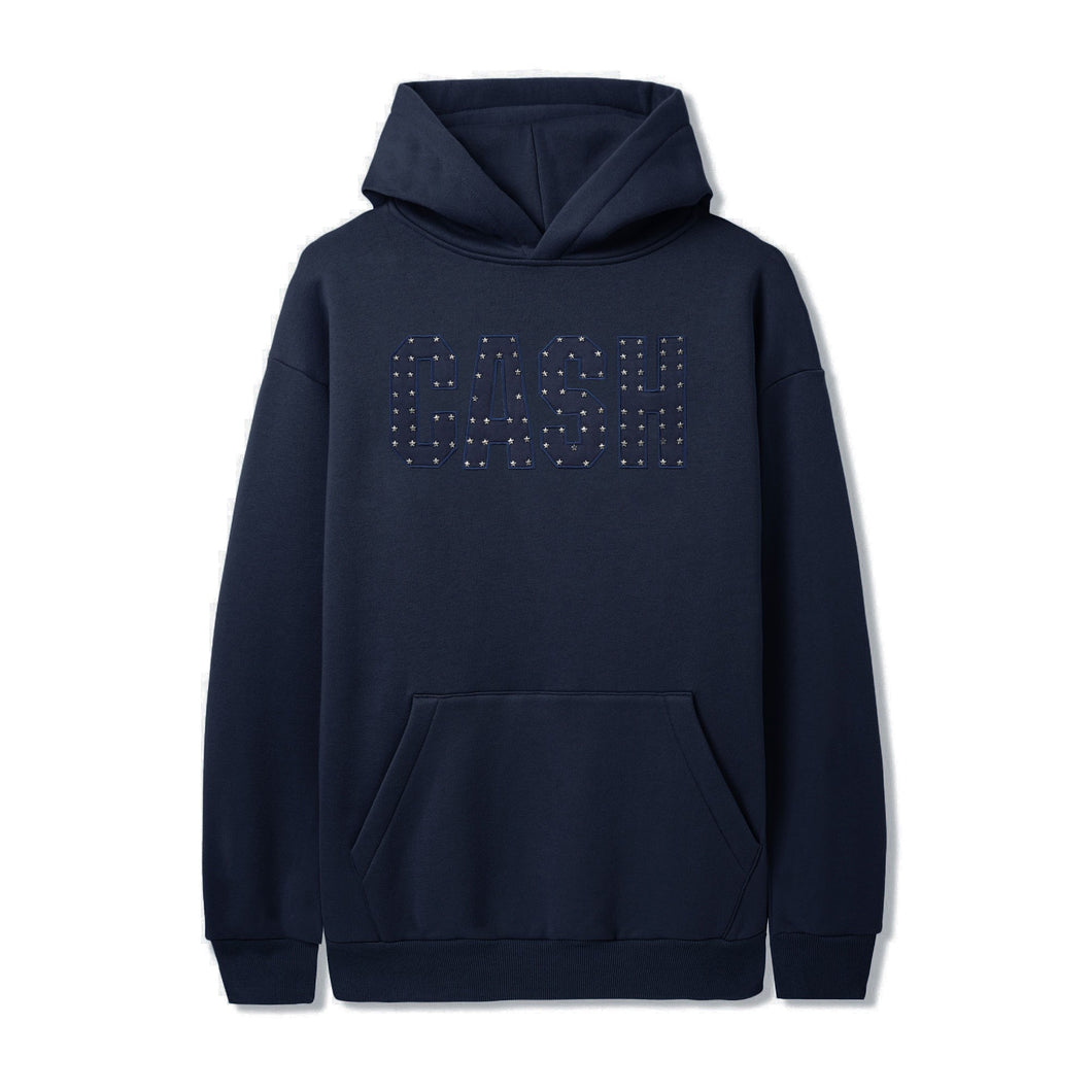 Cash Only - Stars Pullover Hood (Navy)