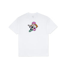 Cargar imagen en el visor de la galería, Last Resort AB - Skater Skating on Skateboard Tee (White) | stebra skateshop camiseta estampada 