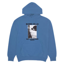 Cargar imagen en el visor de la galería, GX1000 - Bomb Hills Not Countries Hoodie (Columbia Blue)