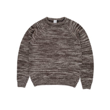 Cargar imagen en el visor de la galería, Pop Trading Company - Pop Knitted Melange Logo Crewneck (Delicioso/Off White)