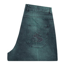 Cargar imagen en el visor de la galería, Yardsale Skateboards - Bleached Phantasy Jeans (Emerald)