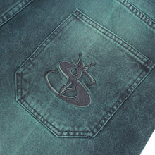 Cargar imagen en el visor de la galería, Yardsale Skateboards - Bleached Phantasy Jeans (Emerald)