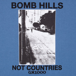 GX1000 - Bomb Hills Not Countries Hoodie (Columbia Blue)