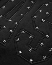 Cargar imagen en el visor de la galería, Cash Only - Stars Pullover Hood (Black)