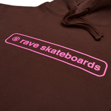 Cargar imagen en el visor de la galería, Rave Skateboards - Core Logo Hoodie (Brown)