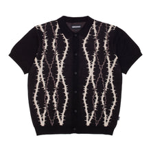 Cargar imagen en el visor de la galería, GX1000 - Knitted Polo S/S Button Up (Black)