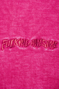 Fucking Awesome - Little Stamp Snow Wash Crewneck (Magenta)