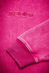 Fucking Awesome - Little Stamp Snow Wash Crewneck (Magenta)