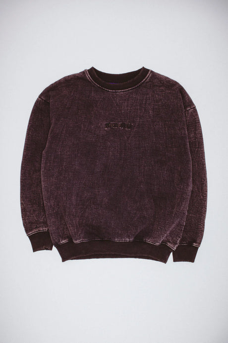 Fucking Awesome - Little Stamp Snow Wash Crewneck (Black)