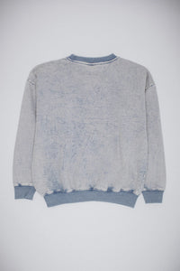 Fucking Awesome - Little Stamp Snow Wash Crewneck (Dusty Blue)