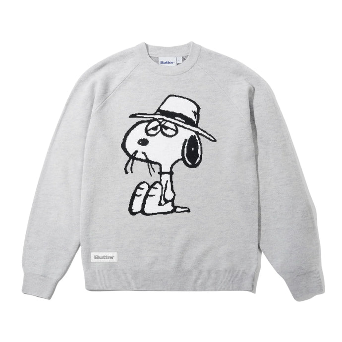 Butter Goods - Spike Knit Sweater (Ash)