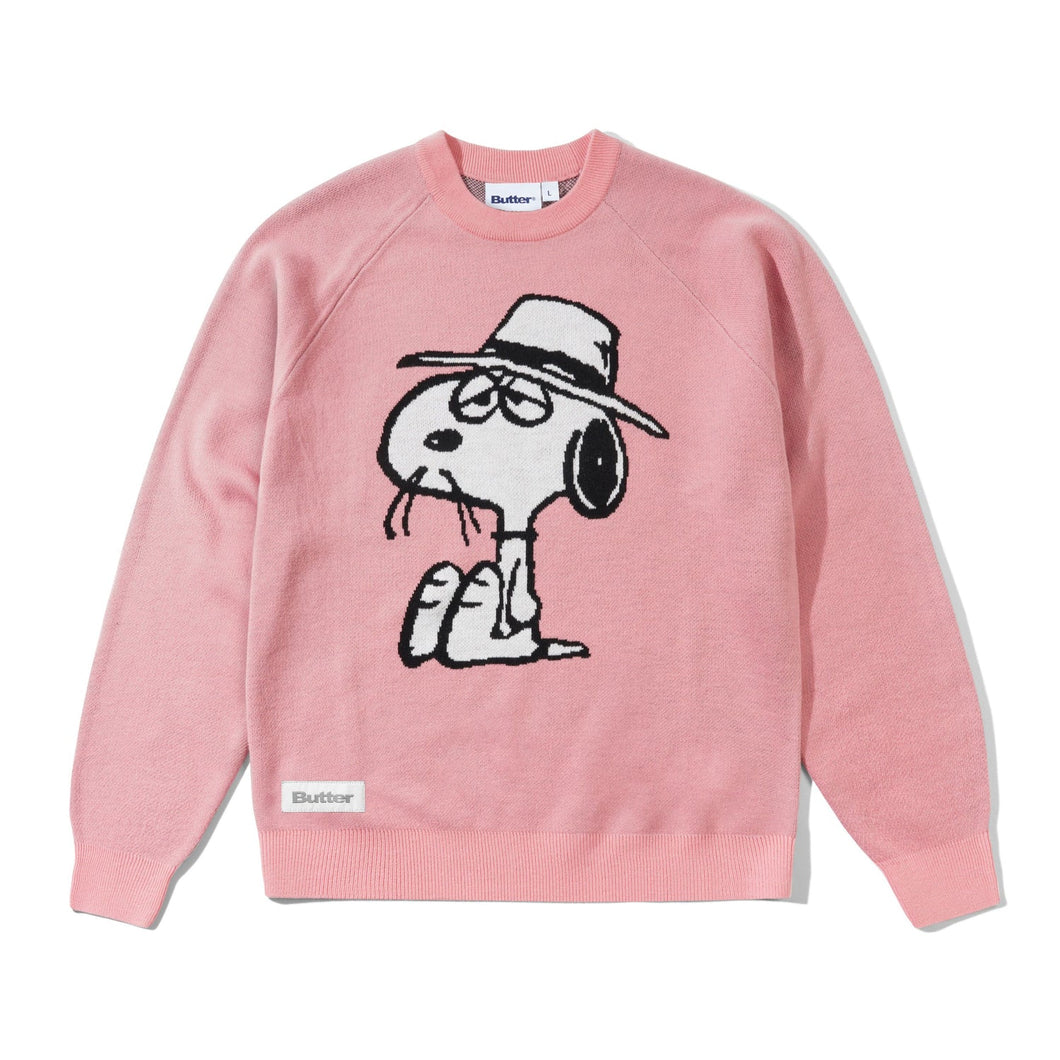 Butter Goods - Spike Knit Sweater (Light Pink)