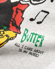 Cargar imagen en el visor de la galería, Butter Goods - Music Crewneck (Ash)