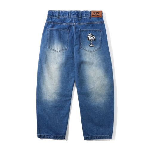 Butter Goods - Spike Denim Jeans (Distressed Indigo)