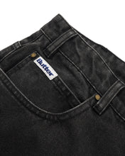 Cargar imagen en el visor de la galería, Butter Goods - Spike Denim Jeans (Faded Black)