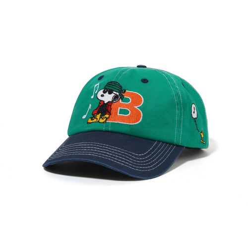 Butter Goods - Music SnapBack Cap (Washed Kelly Green/Navy)