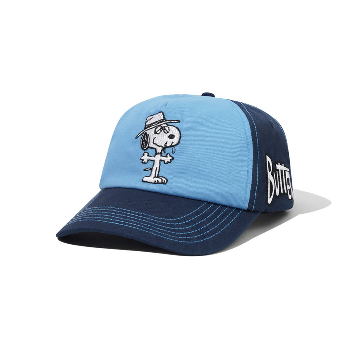 Butter Goods - Spike 5 Panel Cap (Navy/Light Blue)