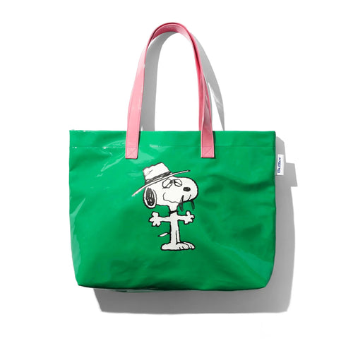 Butter Goods - Shopper Tote (Green/Light Pink)
