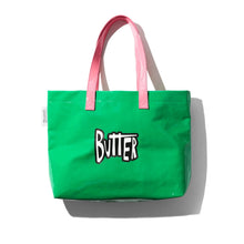 Cargar imagen en el visor de la galería, Butter Goods - Shopper Tote (Green/Light Pink)