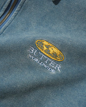 Cargar imagen en el visor de la galería, Butter Goods - Corp 1/4 Zip Pullover (Navy)