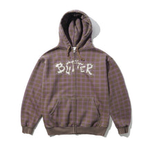 Cargar imagen en el visor de la galería, Butter Goods - Eruption Zip-Thru Hoodie (Plaid)