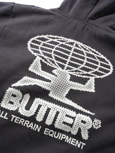Butter Goods - Terrain Pullover Hoodie (Washed Black)