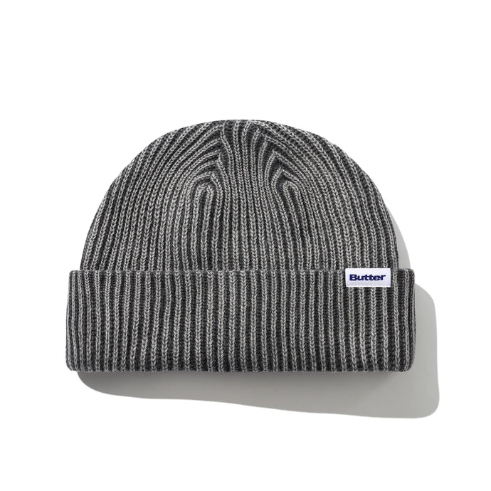 Butter Goods - Bleached Wharfie Beanie (Black)