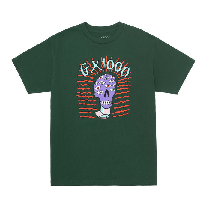GX1000 - Meltdown Tee (Forest Green) | stebra skateshop camiseta skate Lloret de Mar 