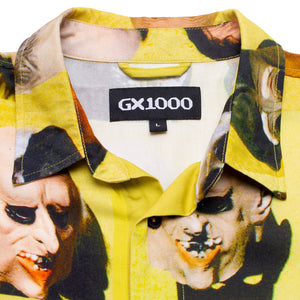 GX1000 - Rayon Mask Button Up (Yellow)