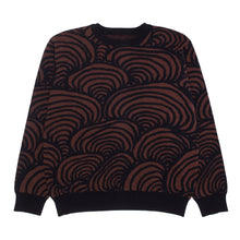 Cargar imagen en el visor de la galería, GX1000 - Jacquard ZK Sweater (Brown) | stebra skateshop Jersey knit skate Lloret de Mar 