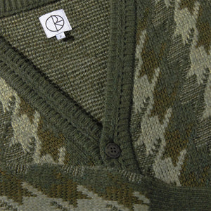 Polar Skate Co - Louis Cardigan (Green)