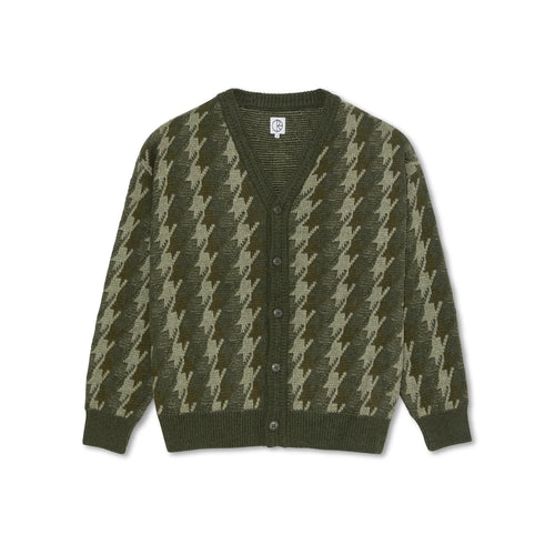Polar Skate Co - Louis Cardigan (Green) | stebra skateshop 