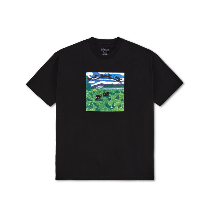 Polar Skate Co - Meeeh Tee (Black) | stebra skateshop  camiseta skate