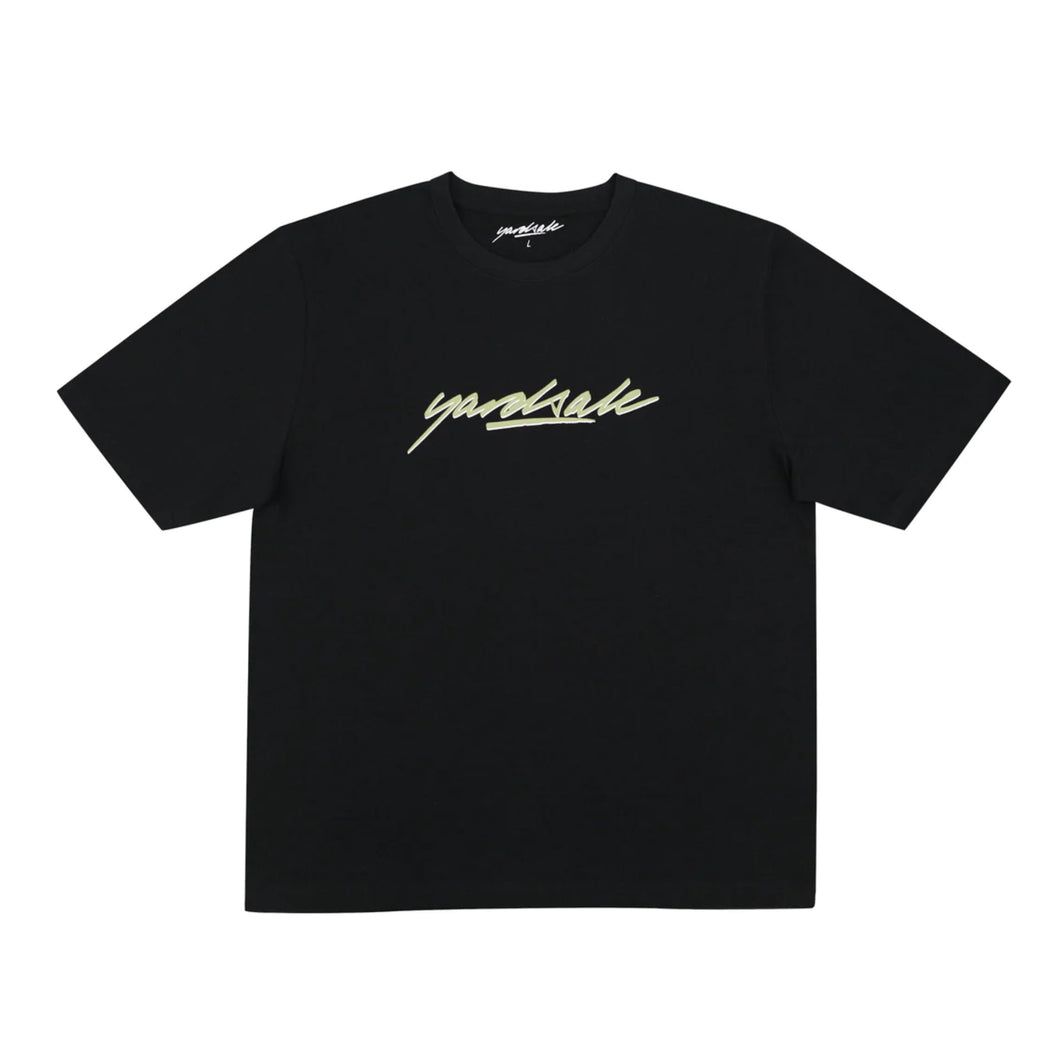 Yardsale Skateboards - Script T-Shirt (Black) | stebra skateshop camiseta Skate stebra skateshop Lloret de Mar 