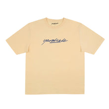 Cargar imagen en el visor de la galería, Yardsale Skateboards - Script T-Shirt (Yellow) | stebra skateshop camiseta estampada skate 