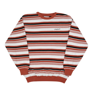 Yardsale Skateboards - Mirage Knit (Orange/White) | stebra skateshop  jersey Crewneck stebra skateshop Lloret de Mar 