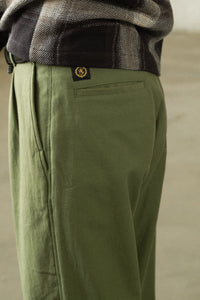 Quasi Skateboards - Warren Trouser Pant (Army Green)