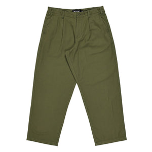 Quasi Skateboards - Warren Trouser Pant (Army Green) | stebra skateshop pantalón ancho skate stebra skateshop Lloret de Mar 