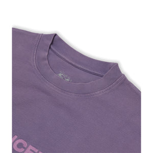 Dancer - Simple Logo Pique Crewneck (Lavender)